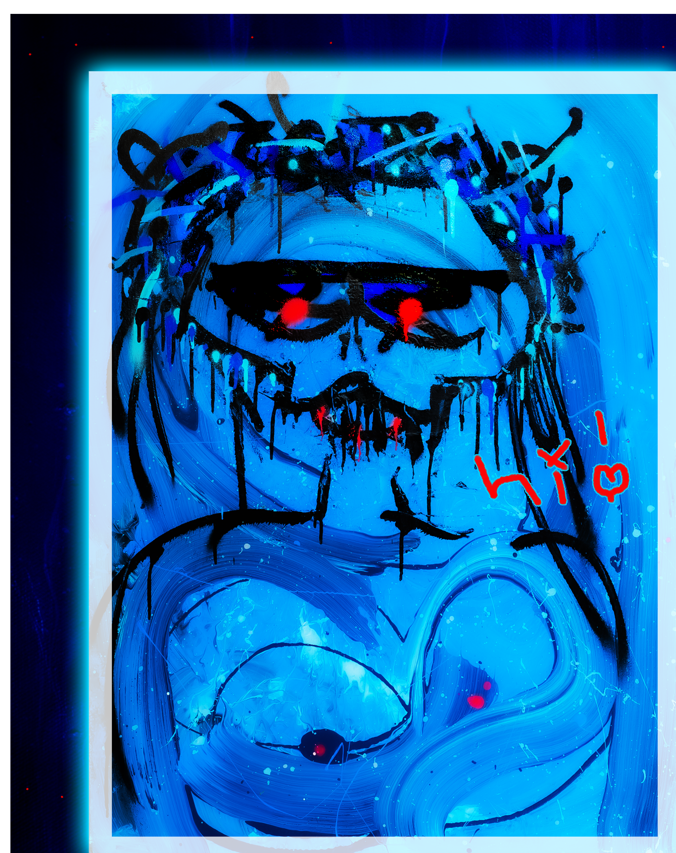 "Vampire Medusa for City Council" - kB Echo Frame, Nascent Edition, the First Batch