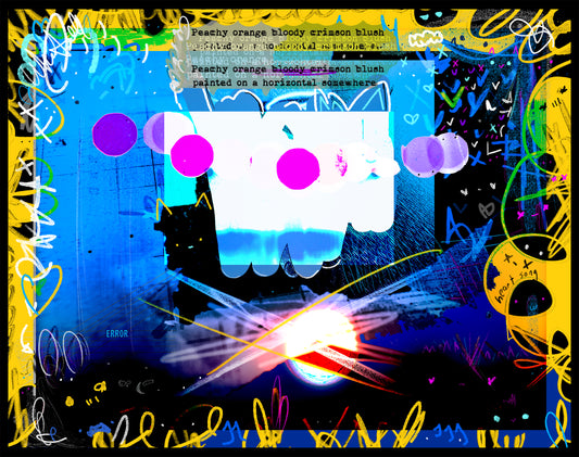 "Peachy Waves, Storms and Sun," kB Echo Frame, Zero Cool Edition, the First Batch