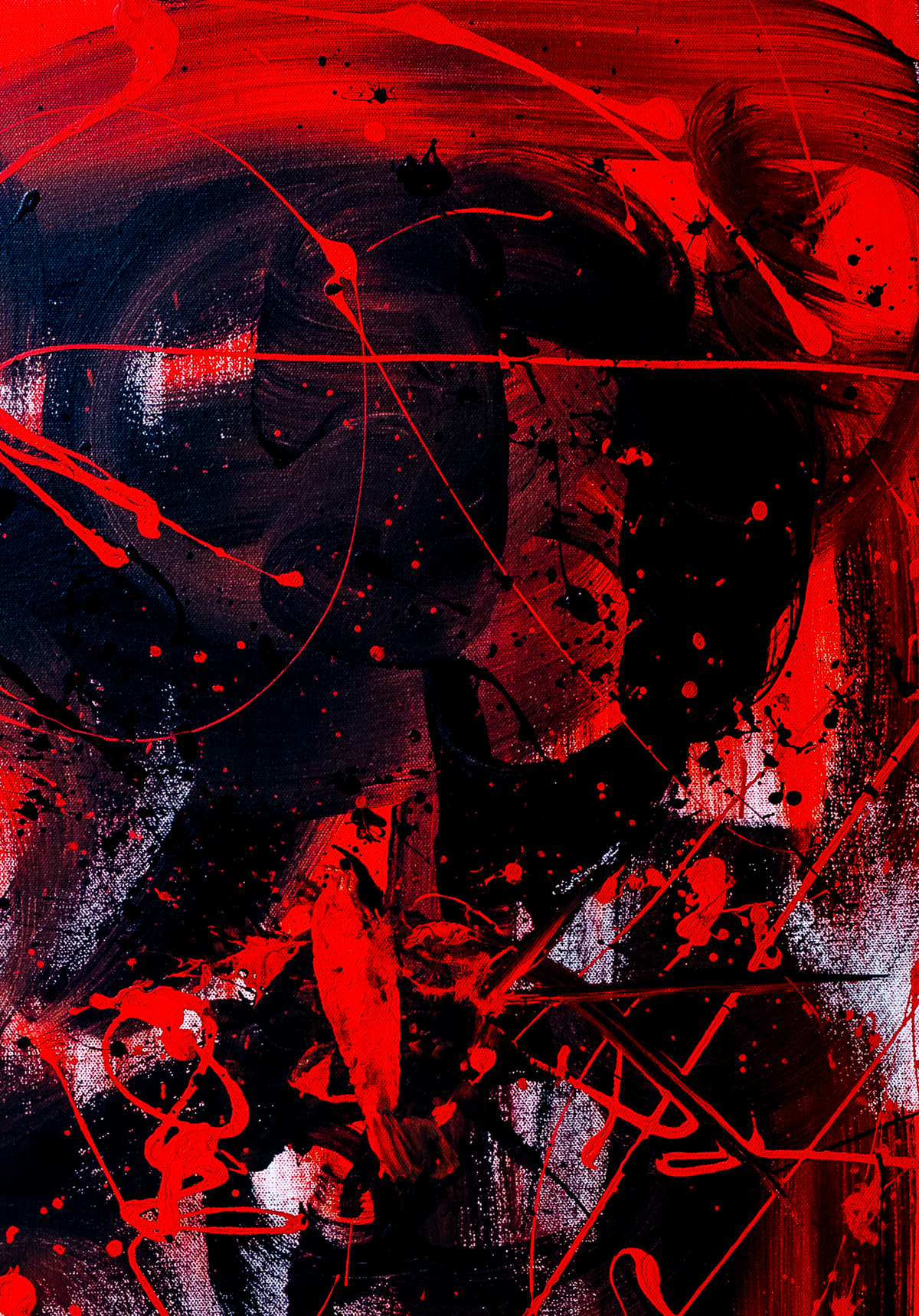 Romeo Is Bleeding - Kodama Bebop Analog Original Painting