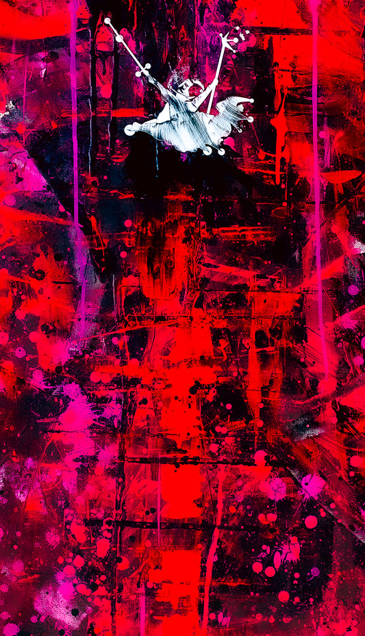 Balrog, A Gandalf Calisthenics Failure - Kodama Bebop Analog Original Painting