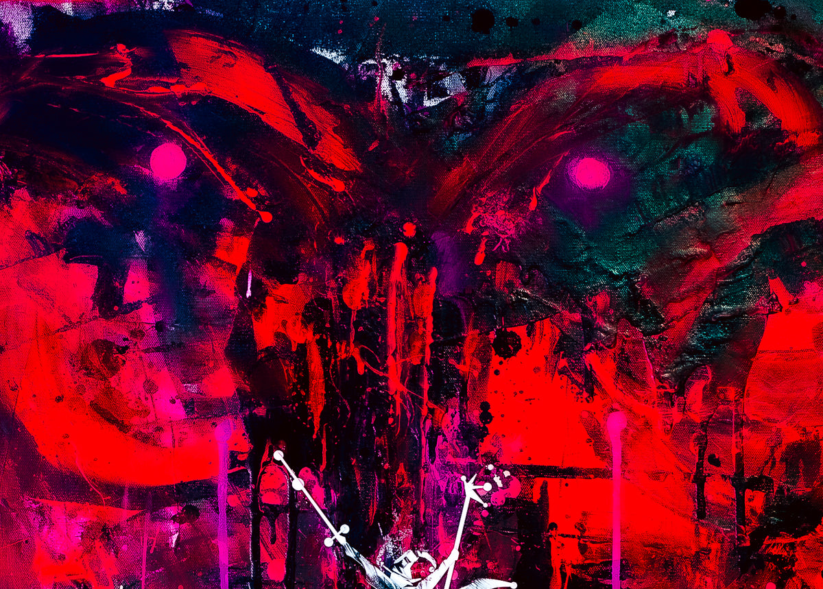 Balrog, A Gandalf Calisthenics Failure - Kodama Bebop Analog Original Painting
