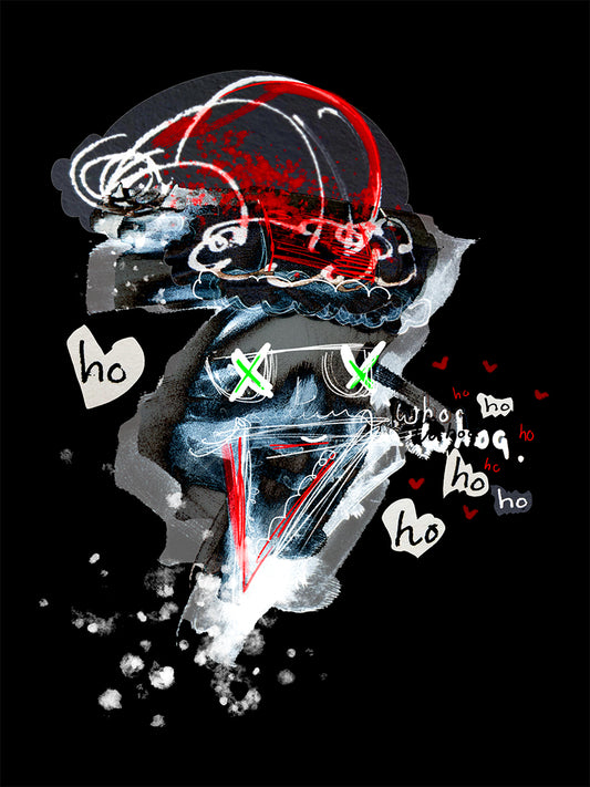 "Mr. Santa." - kB Kid's Hoodies