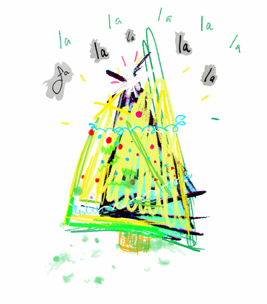 "Fa la la la la, la la, la... la." kB Kid's Hoodies