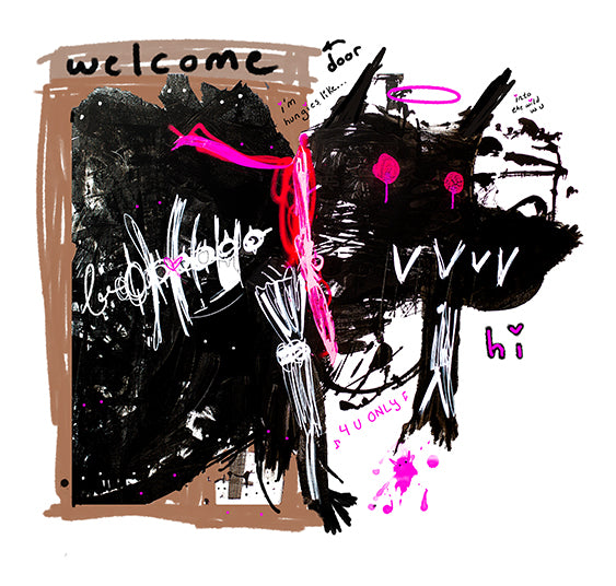 Hungies, Like a Wolf - kB Tee Hoodie