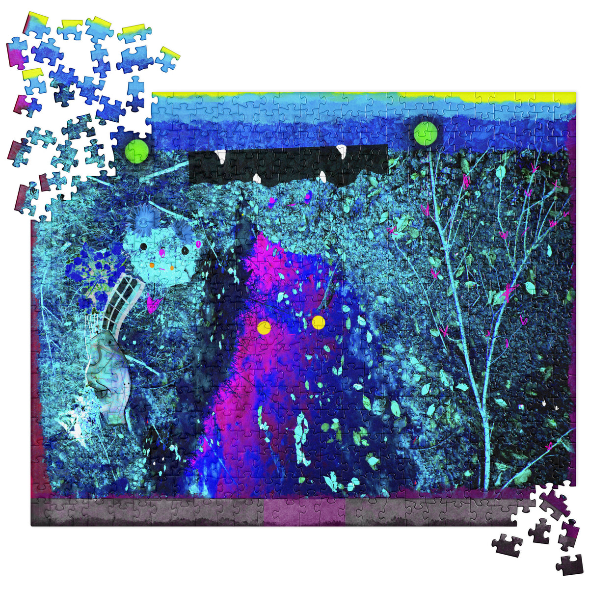 kB Puzzle - Meadow Eyed Monster DigiDoodle