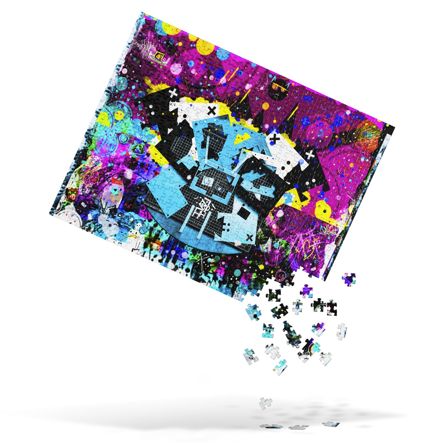 kB Puzzle - Robo Sad DigiDoodle