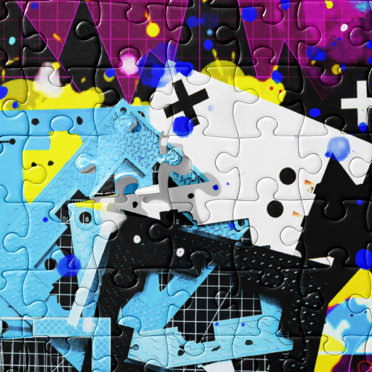 kB Puzzle - Robo Sad DigiDoodle