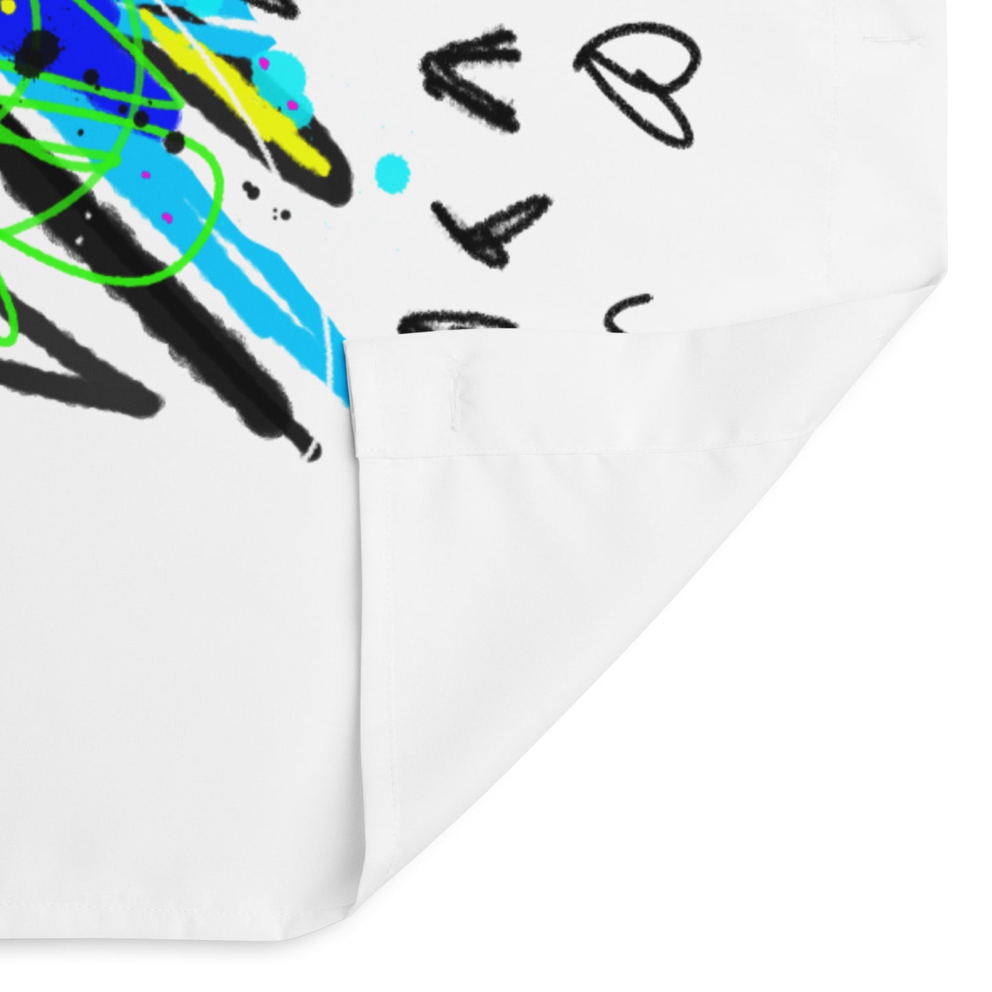 "Two Strangers, Turning into Dust" Edition - KB Fine(ish) Art Shower Curtain