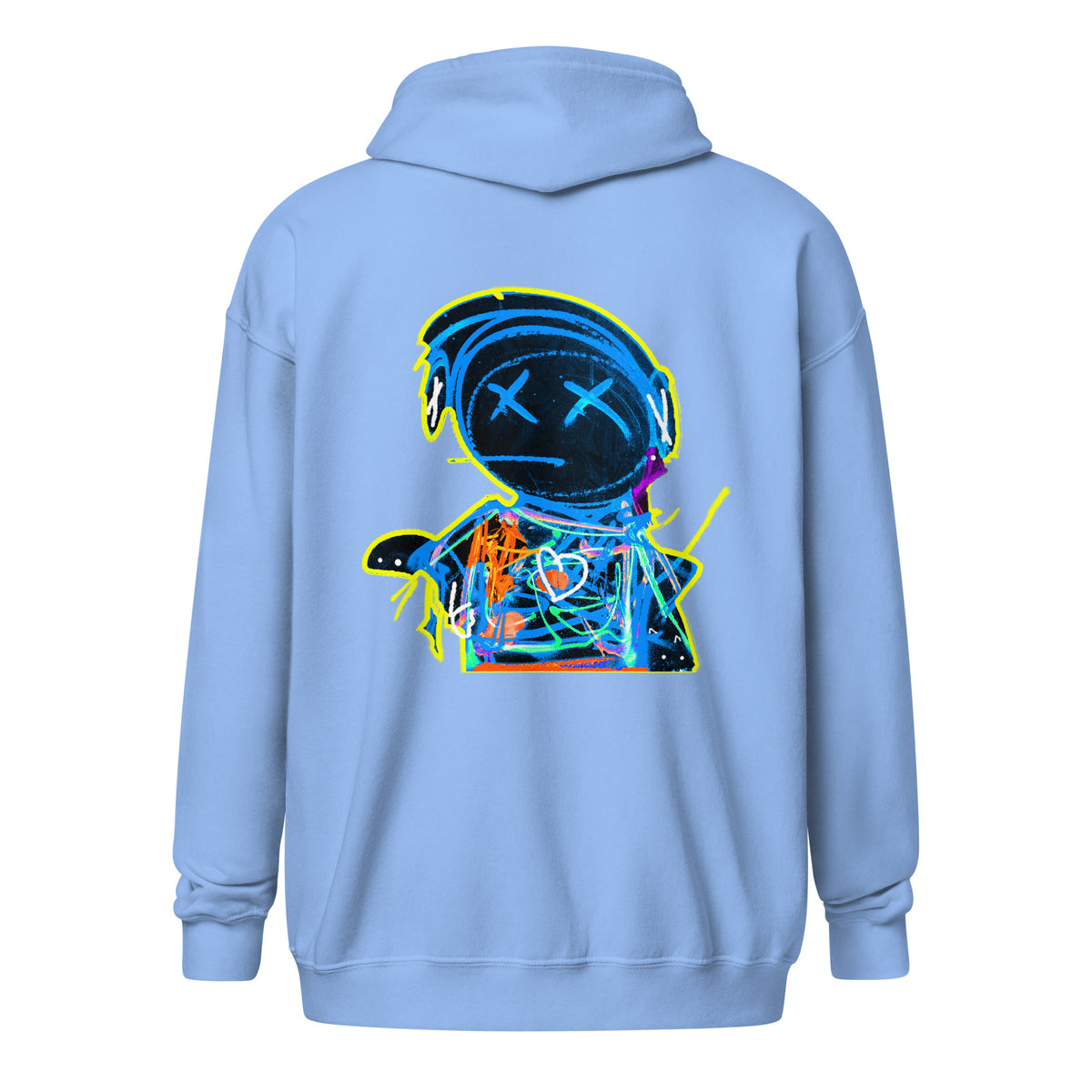 Headphone Jack - Blue/Yellow Edition - KB Zipp Hoodie