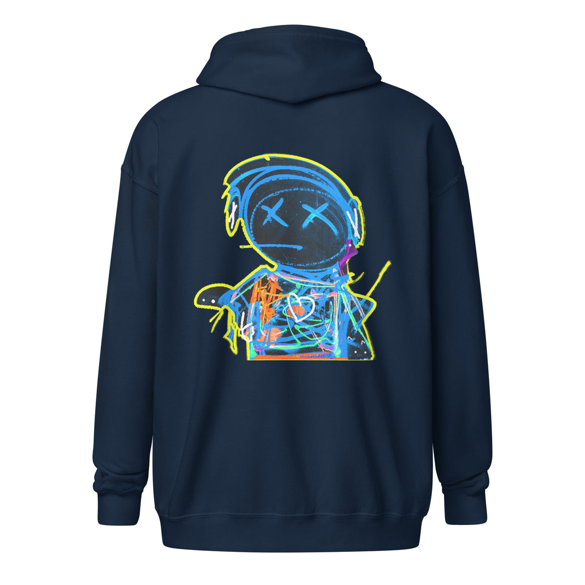 Headphone Jack - Blue/Yellow Edition - KB Zipp Hoodie