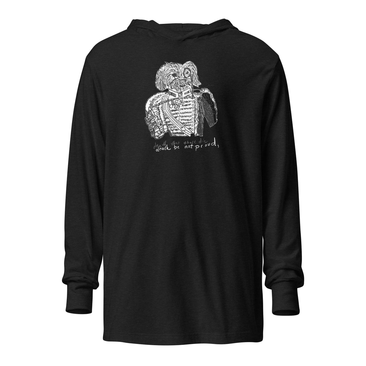 "death be not proud." kB Tee Hoodie
