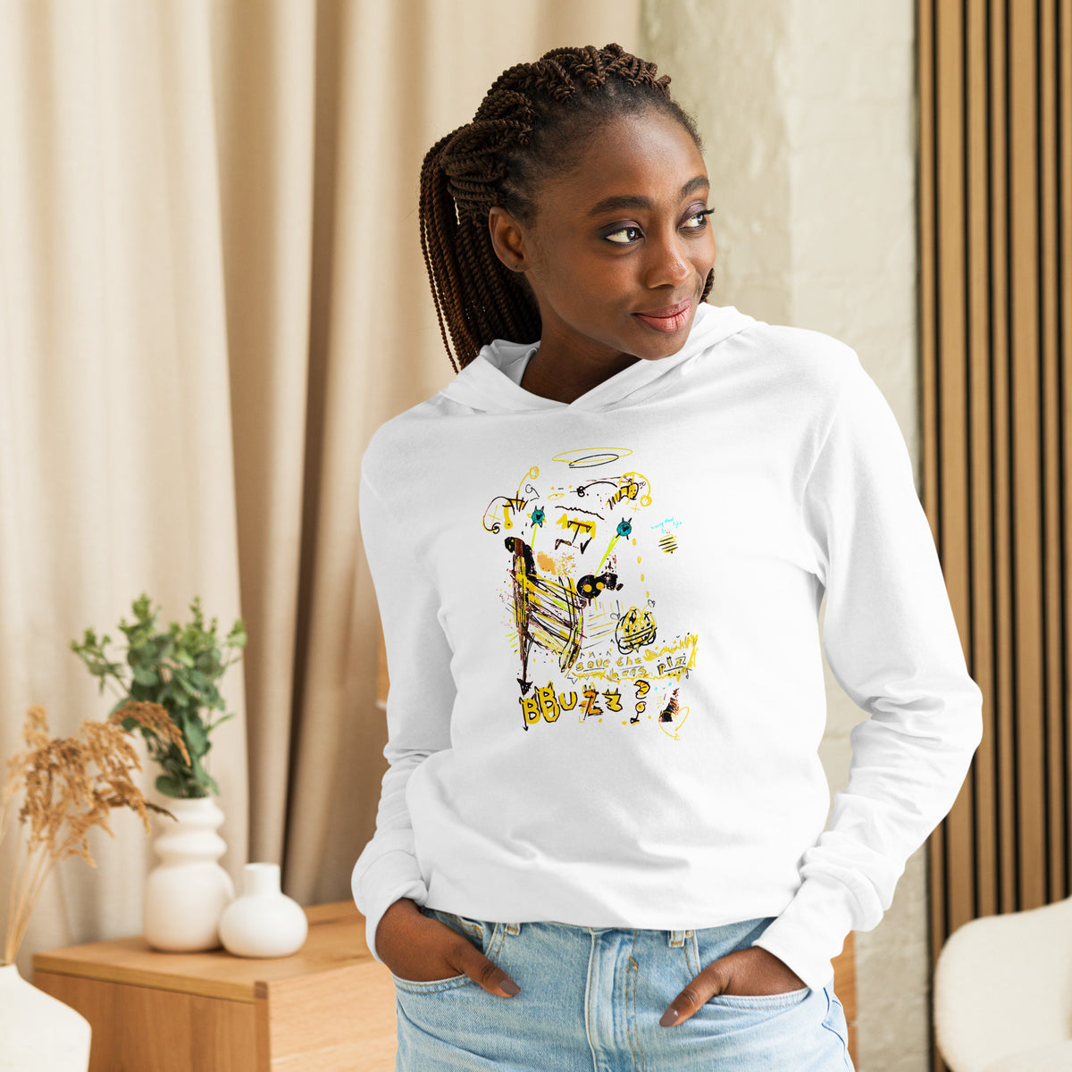 "Save the Bees please" kB Tee Hoodie