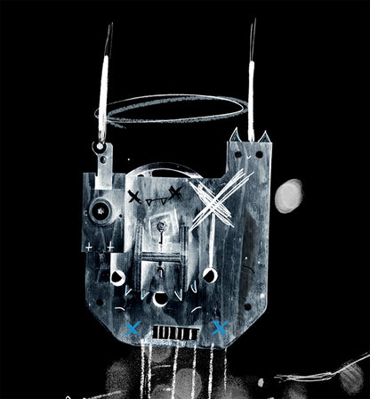 Faded Jeans - kB DigiDoodle Canvas Print