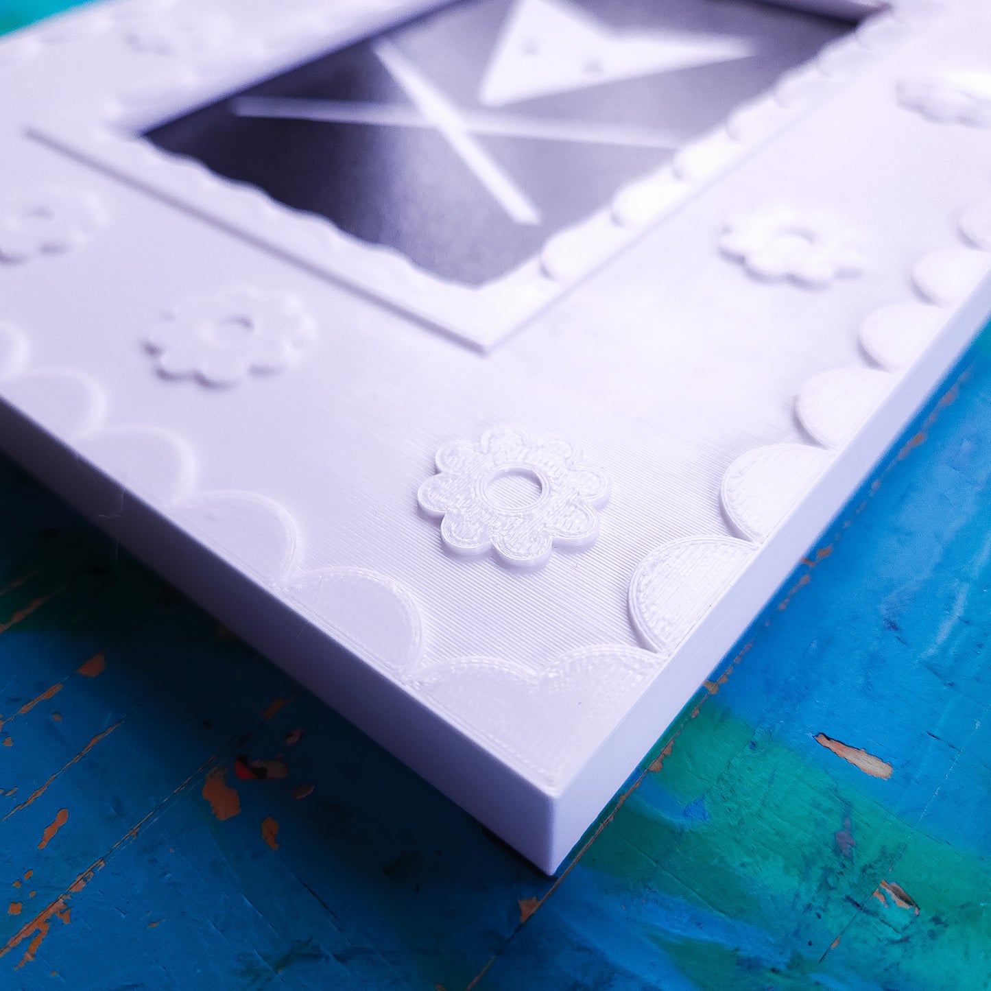 Blank, Plain, You-Paint-It Wow Wow Adventure Korok Frame - (Snow Version)