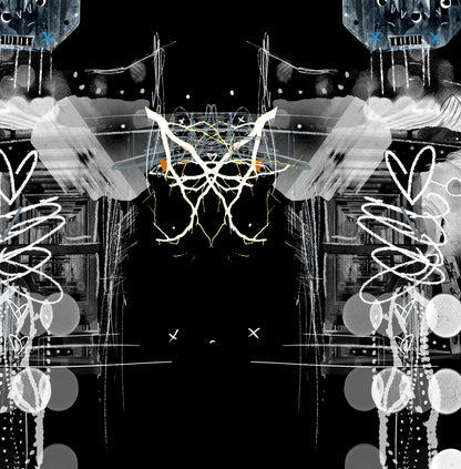 Faded Jeans - kB DigiDoodle Canvas Print