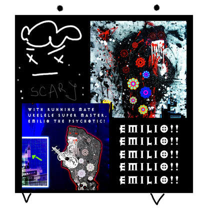 Vampire Medusa for City Council - Kb DigiDoodle Canvas Print