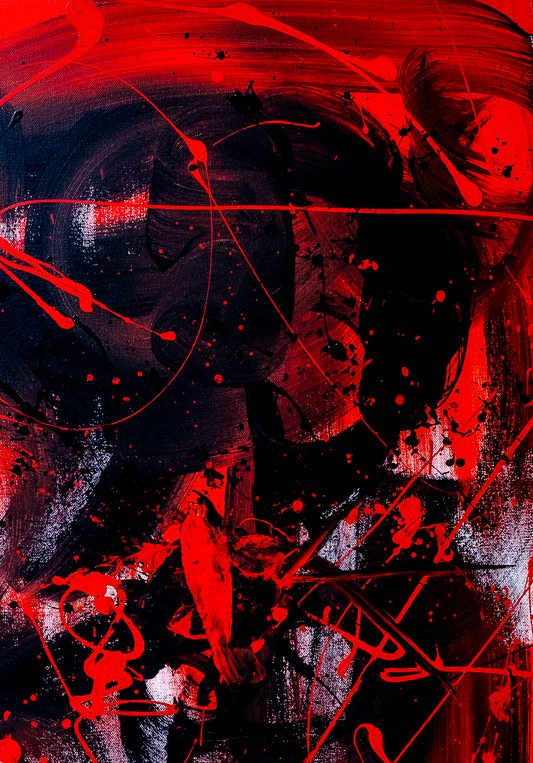 Romeo Is Bleeding - Kodama Bebop Analog Original Painting