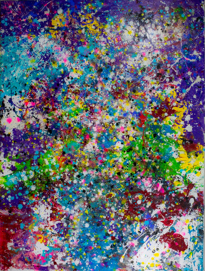 Busted and Blue, One and Two - Two Paintings (size)