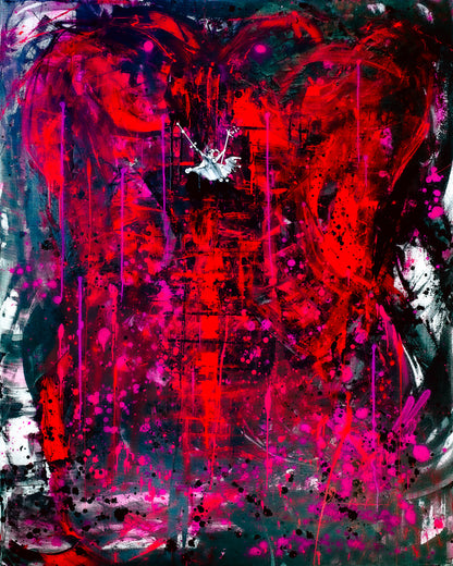 Balrog, A Gandalf Calisthenics Failure - Kodama Bebop Analog Original Painting