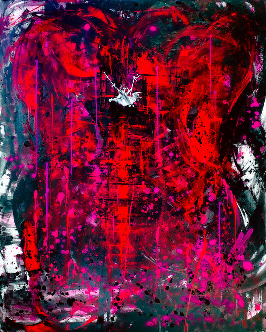 Balrog, A Gandalf Calisthenics Failure - Kodama Bebop Analog Original Painting