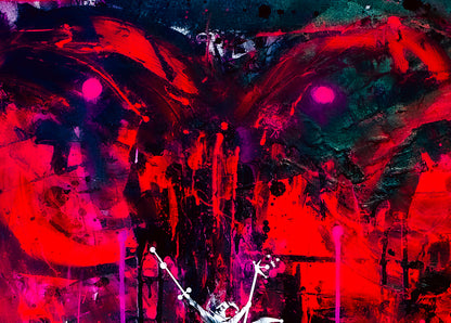 Balrog, A Gandalf Calisthenics Failure - Kodama Bebop Analog Original Painting