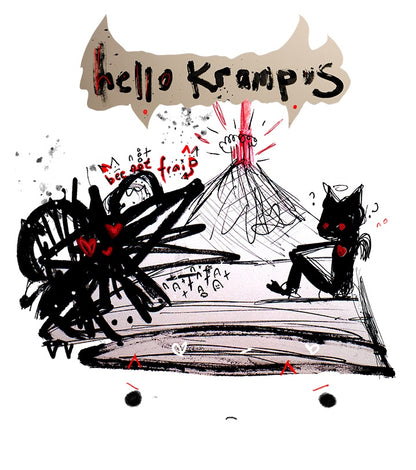 "Hello Again Krampus"  Kb Tee Hoodie