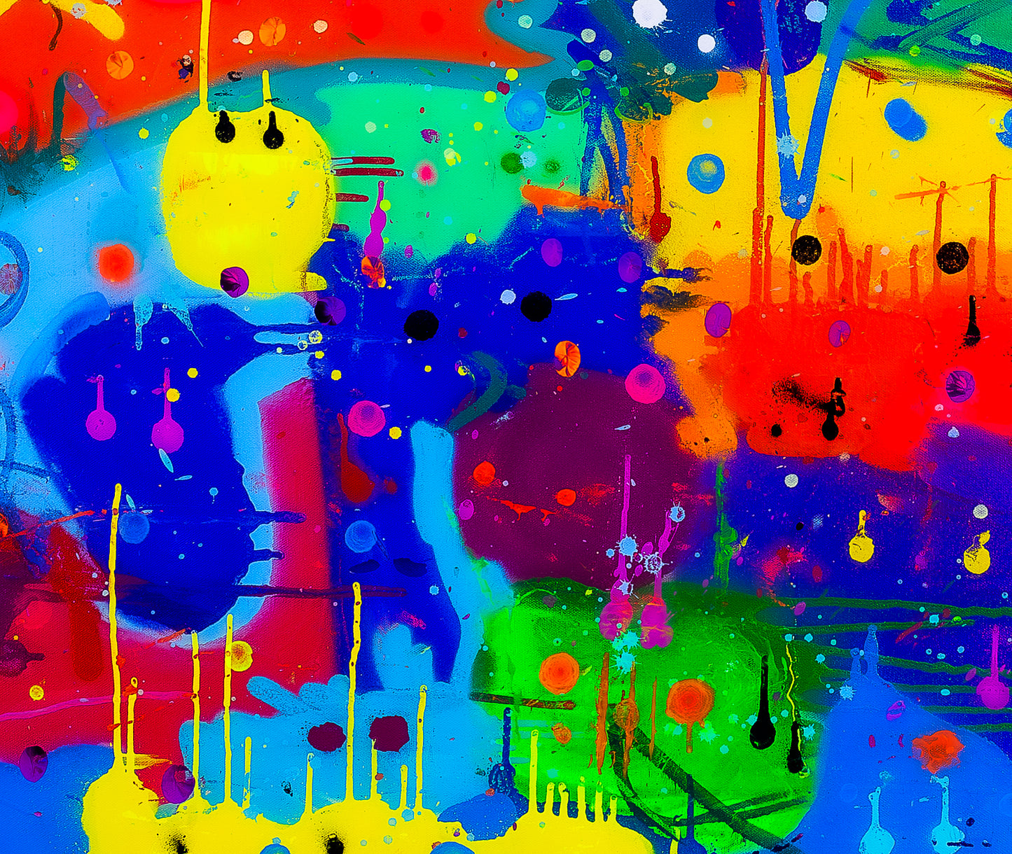 The Love Cats - TWO Paintings - Kodama Bebop Analog Original Painting(s)