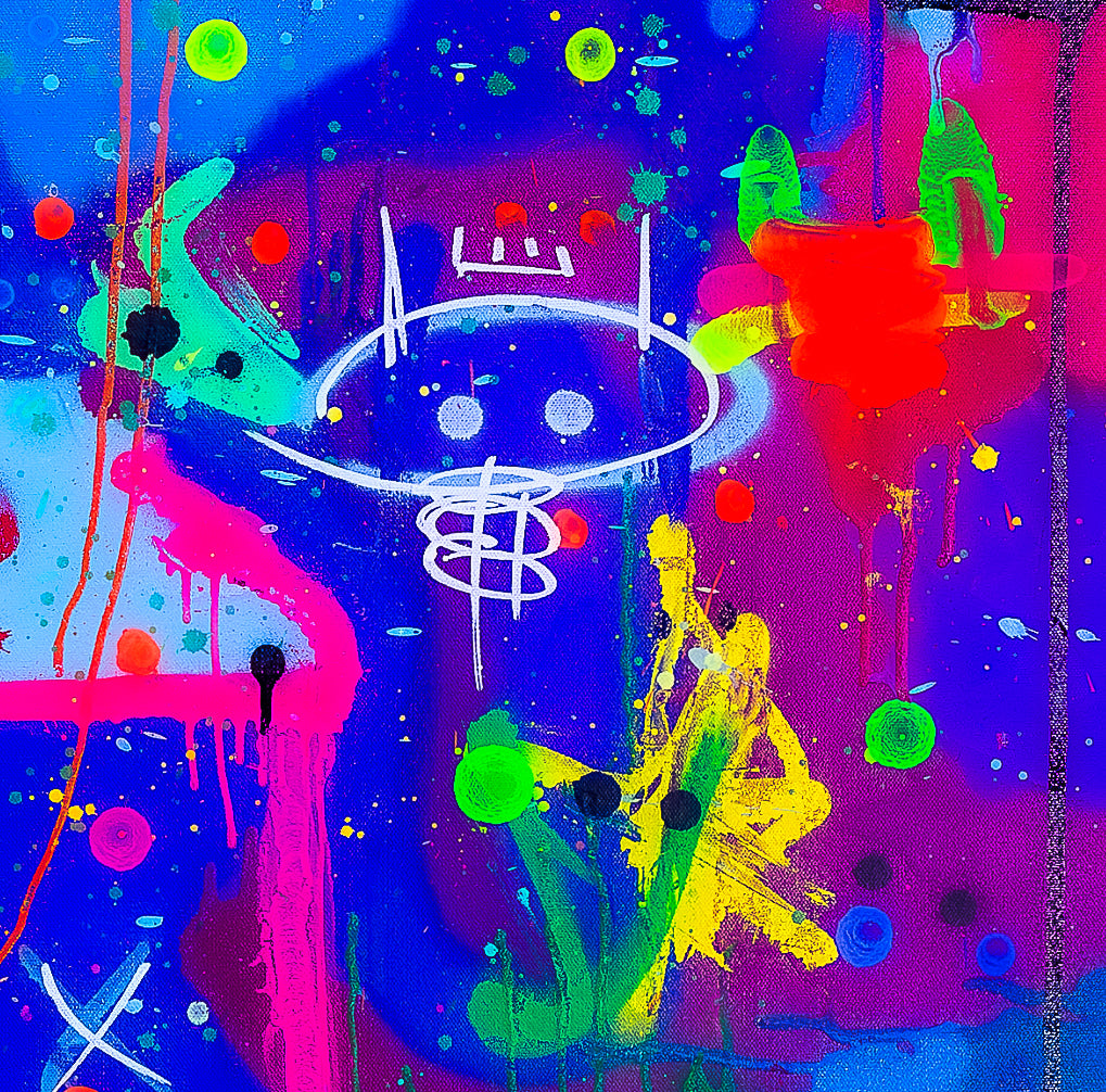 The Love Cats - TWO Paintings - Kodama Bebop Analog Original Painting(s)