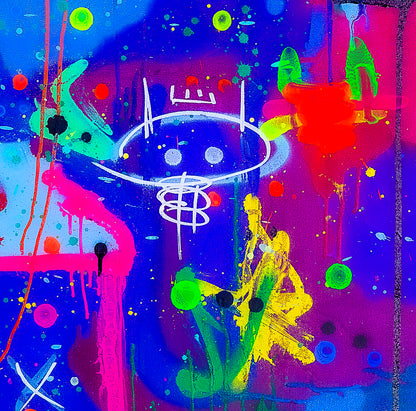 The Love Cats - TWO Paintings - Kodama Bebop Analog Original Painting(s)