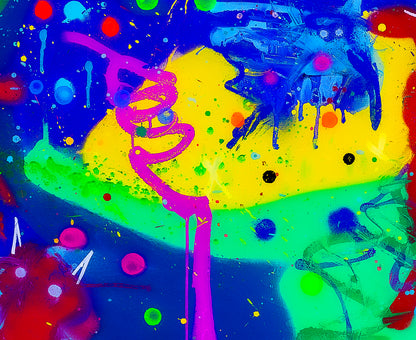 The Love Cats - TWO Paintings - Kodama Bebop Analog Original Painting(s)