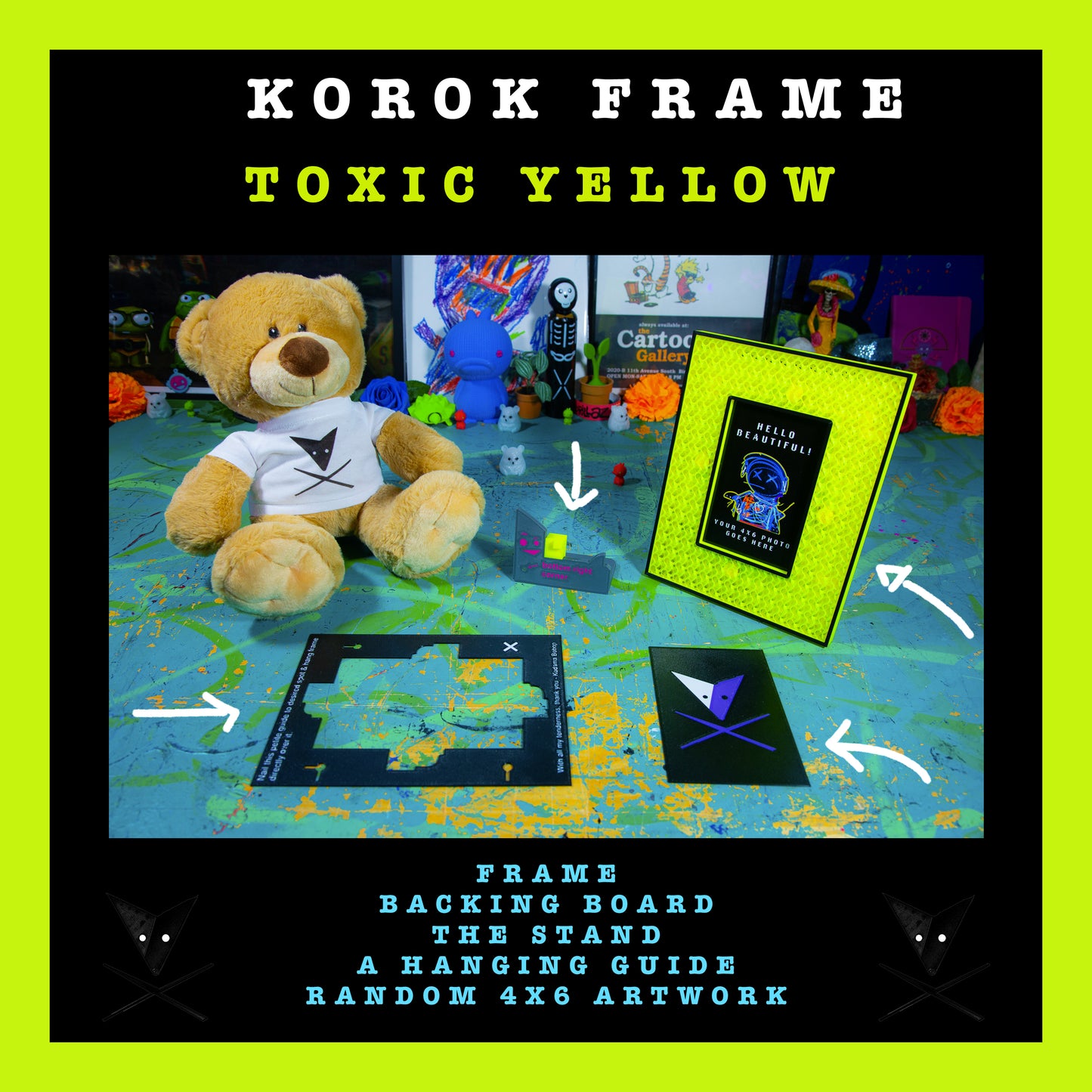 Korok Frame - Zero Cool - Toxic Yellow Prime Color