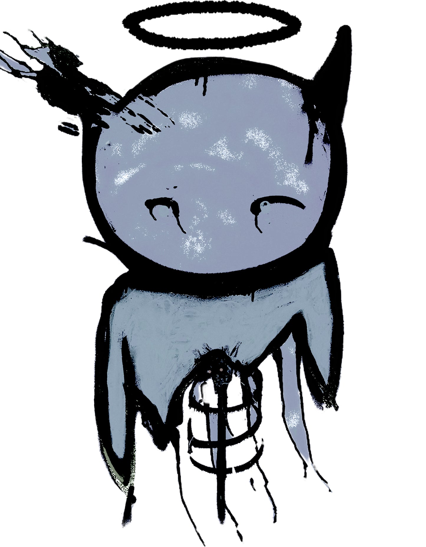 Mephi Dream - Monochromatic Dread - KB Zipp Hoodie