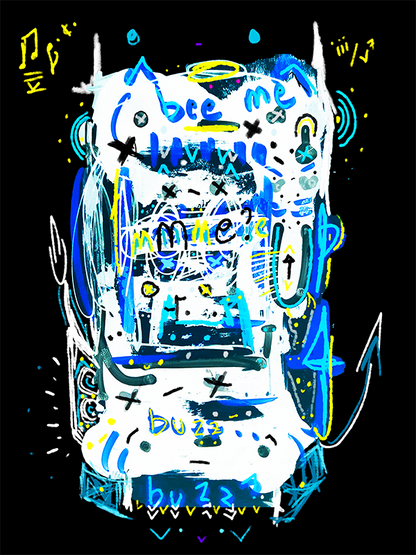 "Beep Beep" kB Tee Hoodie