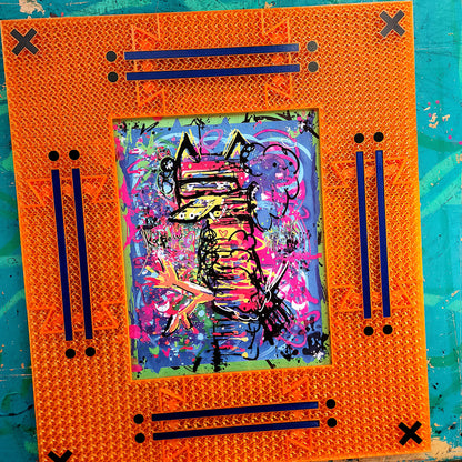 "KaPow Quack" kB Echo Frame, Zero Cool Edition