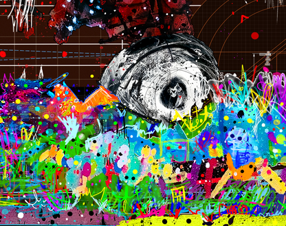 Various Failures and the Swans are Dead - Kb DigiDoodle Canvas Print