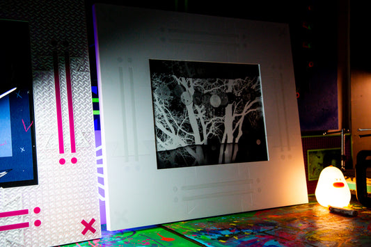 "Snow Night of Fright and Slow Glow" - Kb Echo Frame, Nascent Edition, the First Batch