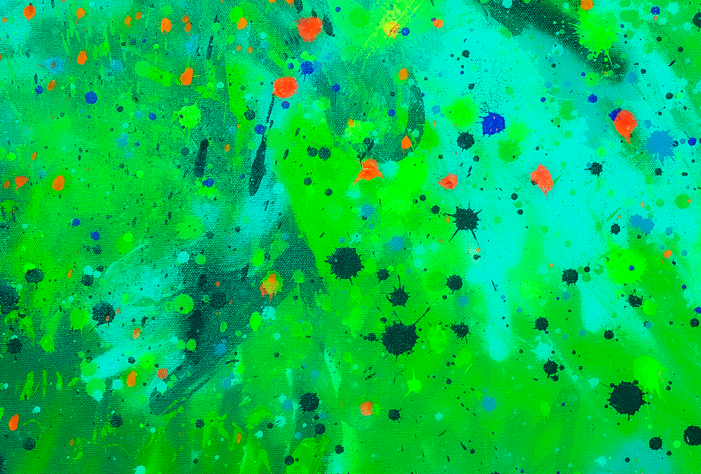 Space Spider - Kodama Bebop Analog Original Painting