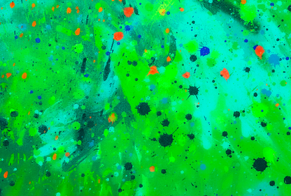 Space Spider - Kodama Bebop Analog Original Painting