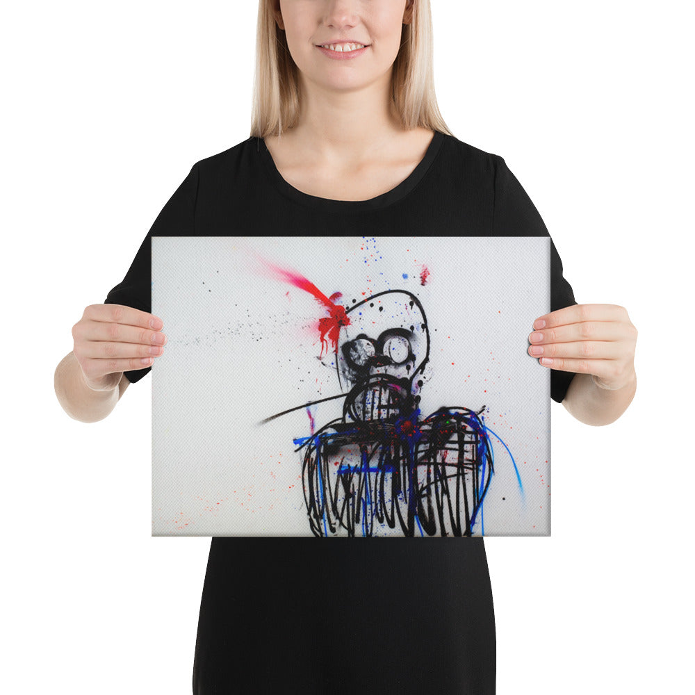 My AKAI Rig goes Boom Boom Boom -  - Kb Canvas rePrint