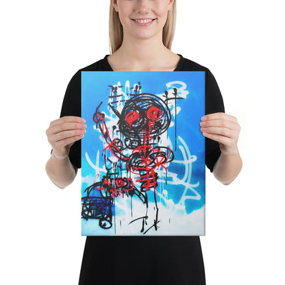 Follow Me Go Shopping, ay, MGS with You, awawao - Kb Canvas rePrint