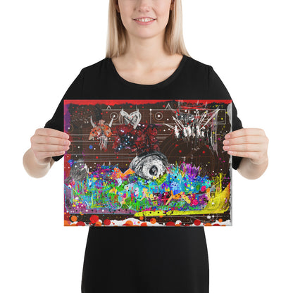 Various Failures and the Swans are Dead - Kb DigiDoodle Canvas Print