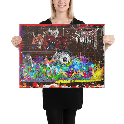 Various Failures and the Swans are Dead - Kb DigiDoodle Canvas Print