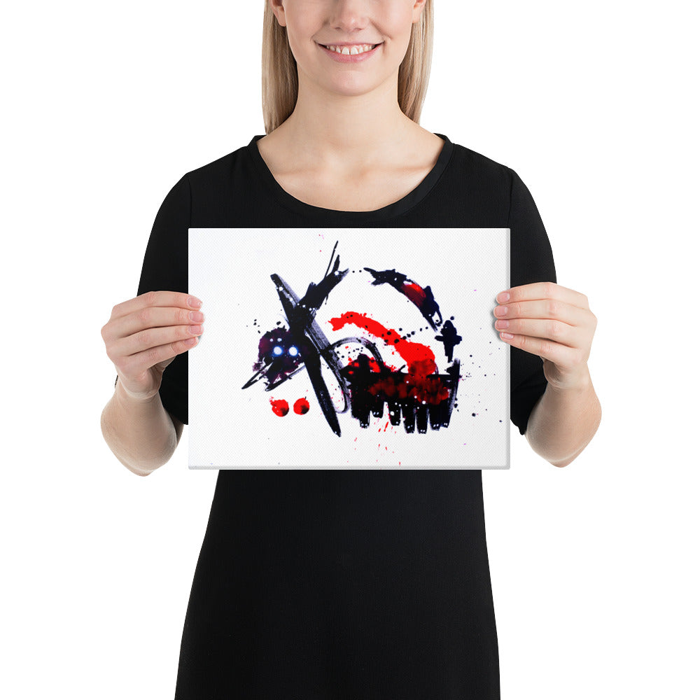 We Only go Out at Night - Kb Canvas rePrint