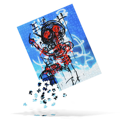 Kb Puzzle - Me Go Shopping, with You, awawao - Kb Canvas rePrint