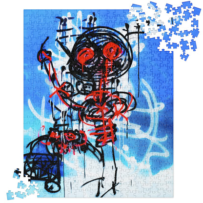 Kb Puzzle - Me Go Shopping, with You, awawao - Kb Canvas rePrint