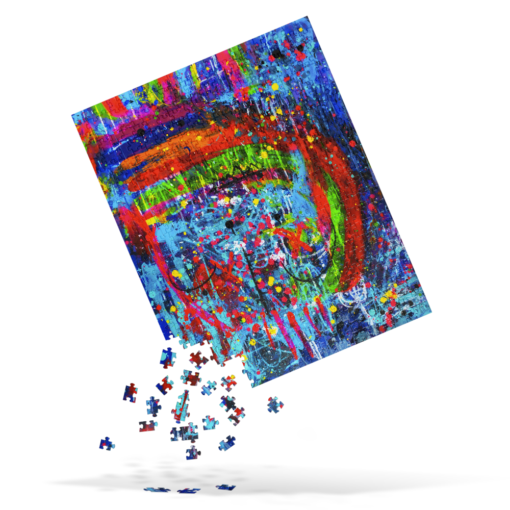 Kb Puzzle - Oliphant the Elephant - KB Reprint of an Original Painting