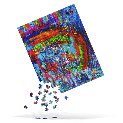 Kb Puzzle - Oliphant the Elephant - KB Reprint of an Original Painting