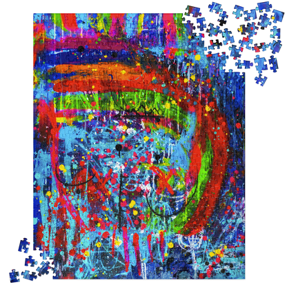 Kb Puzzle - Oliphant the Elephant - KB Reprint of an Original Painting