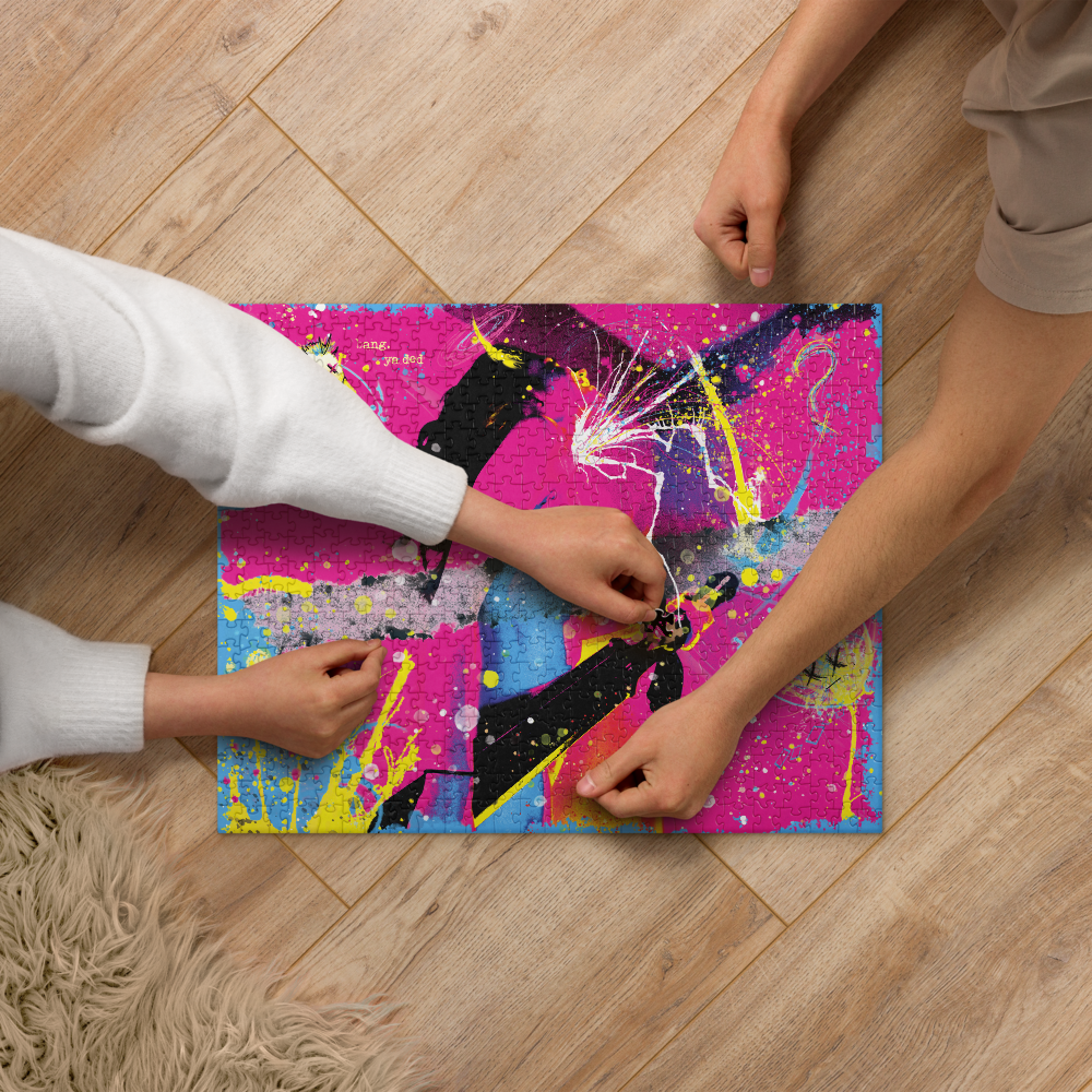 Kb Puzzle - The Bang Bang Girl DigiDoodle