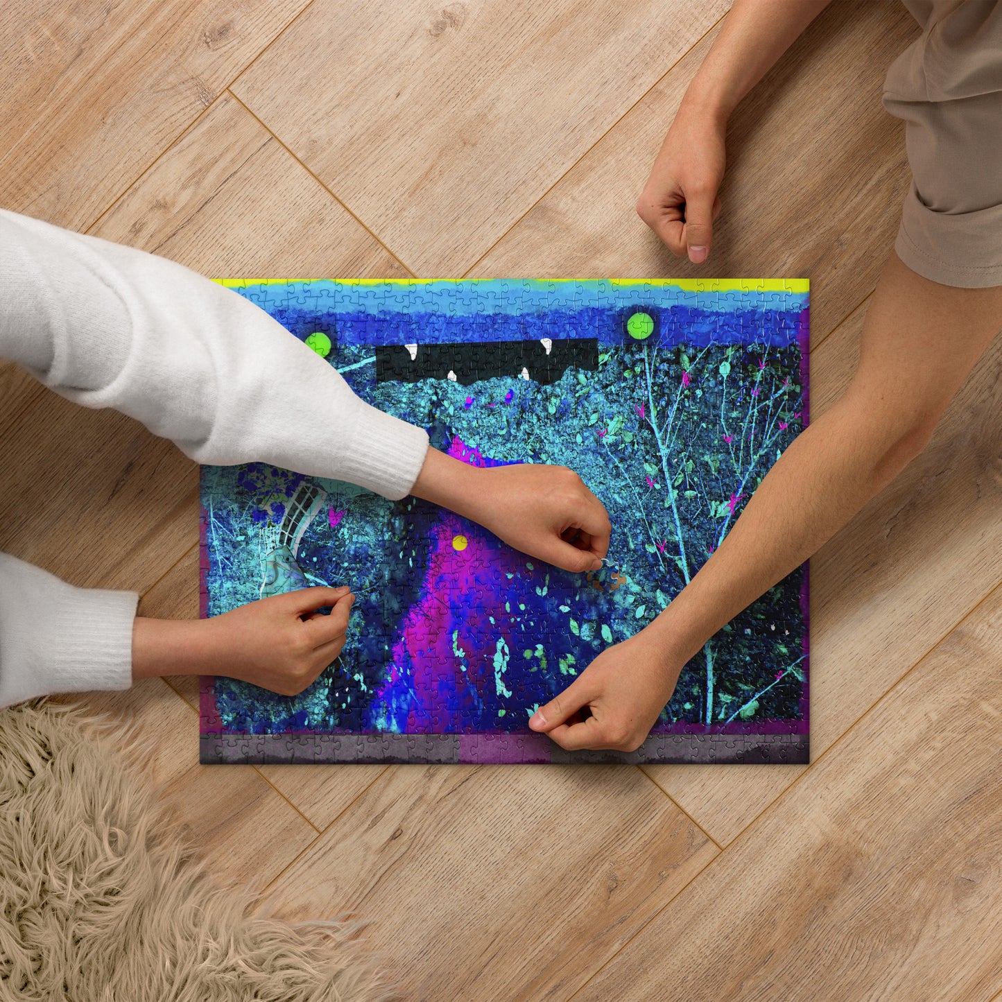 kB Puzzle - Meadow Eyed Monster DigiDoodle